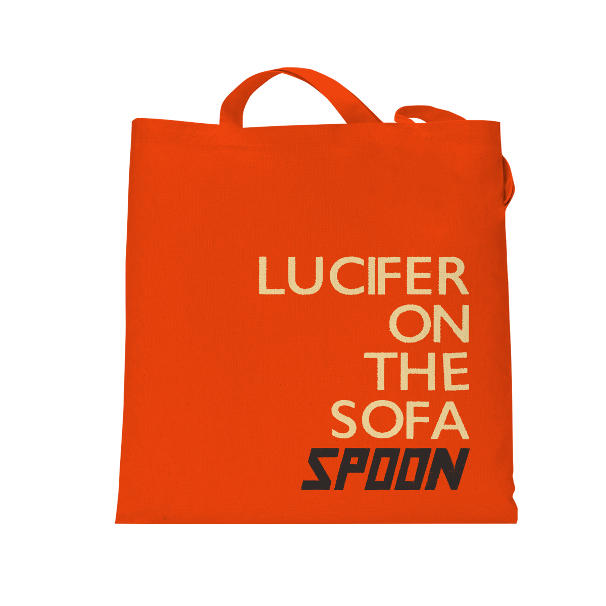 Lucifer On The Sofa Tote // Orange Spoon